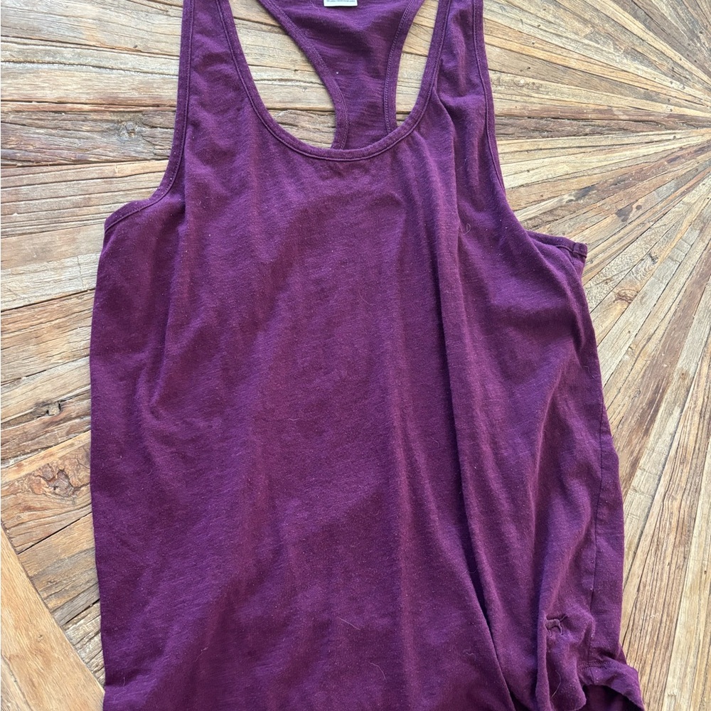 PINK Victoria's Secret Deep Purple Tank Top